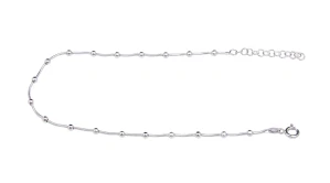 Šperky Nina - Stříbrný nákotník Snake s odlesky kuliček 925/1000 - nak ag H 271