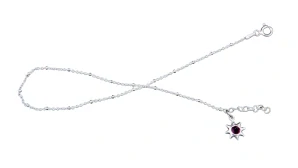 Šperky Nina - Stříbrný nákotník Hvězdička se zirkonem 925/1000 - nak ag H 290