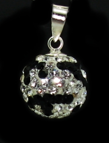 Stříbrný přívěšek Swarovski komponent 925/1000 ( koule 76909)