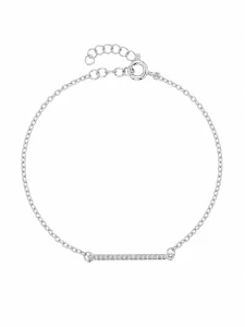 Šperky Nina – Jemný stříbrný náramek Minimalist (19 – 22,5 cm) 925/1000 - nar 551