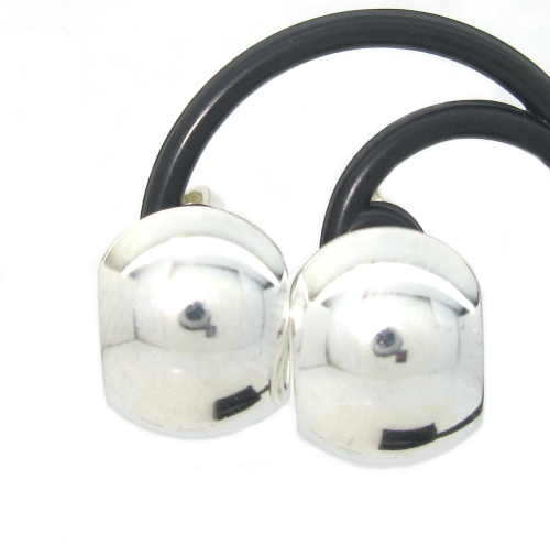 Naušnice 925/1000 (půlkruh široký)