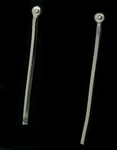 Šperky Nina - Stříbrné náušnice 925/1000 - ns ag H 0133