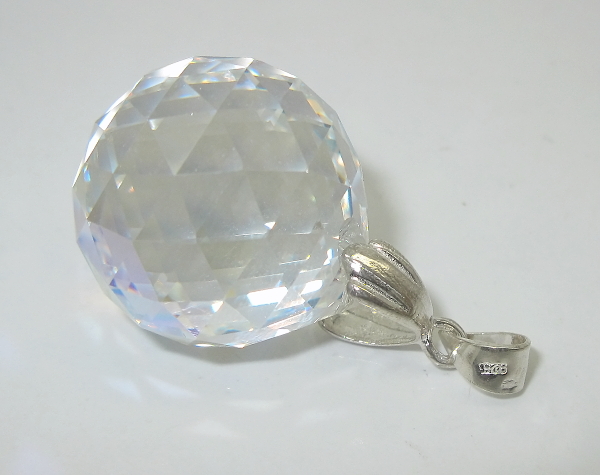 Šperky Nina - Přívěsek Swarovski krystal - pri ag kam H 023