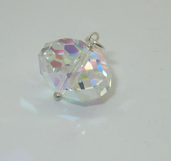 Šperky Nina - Přívěsek Swarovski krystal - pri ag kam H 037