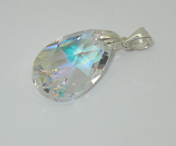Šperky Nina - Přívěsek Swarovski krystal - pri ag kam H 040