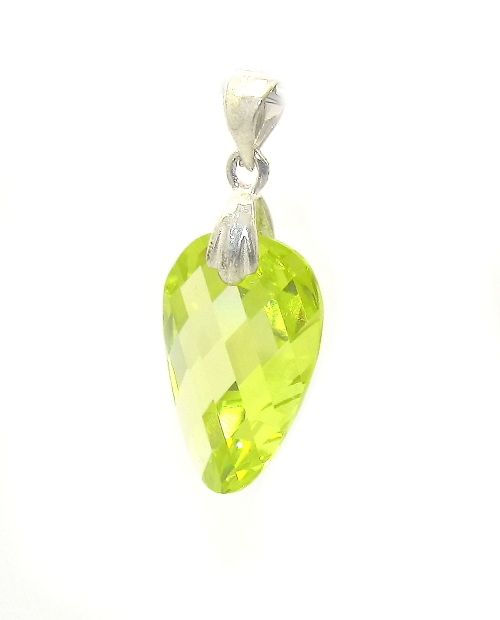 Šperky Nina - Přívěsek Swarovski krystal 925/1000 - pri ag kam H 041