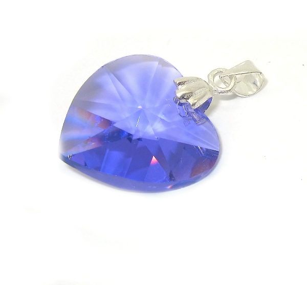 Šperky Nina - Přívěsek Swarovski krystal - pri ag kam H 032