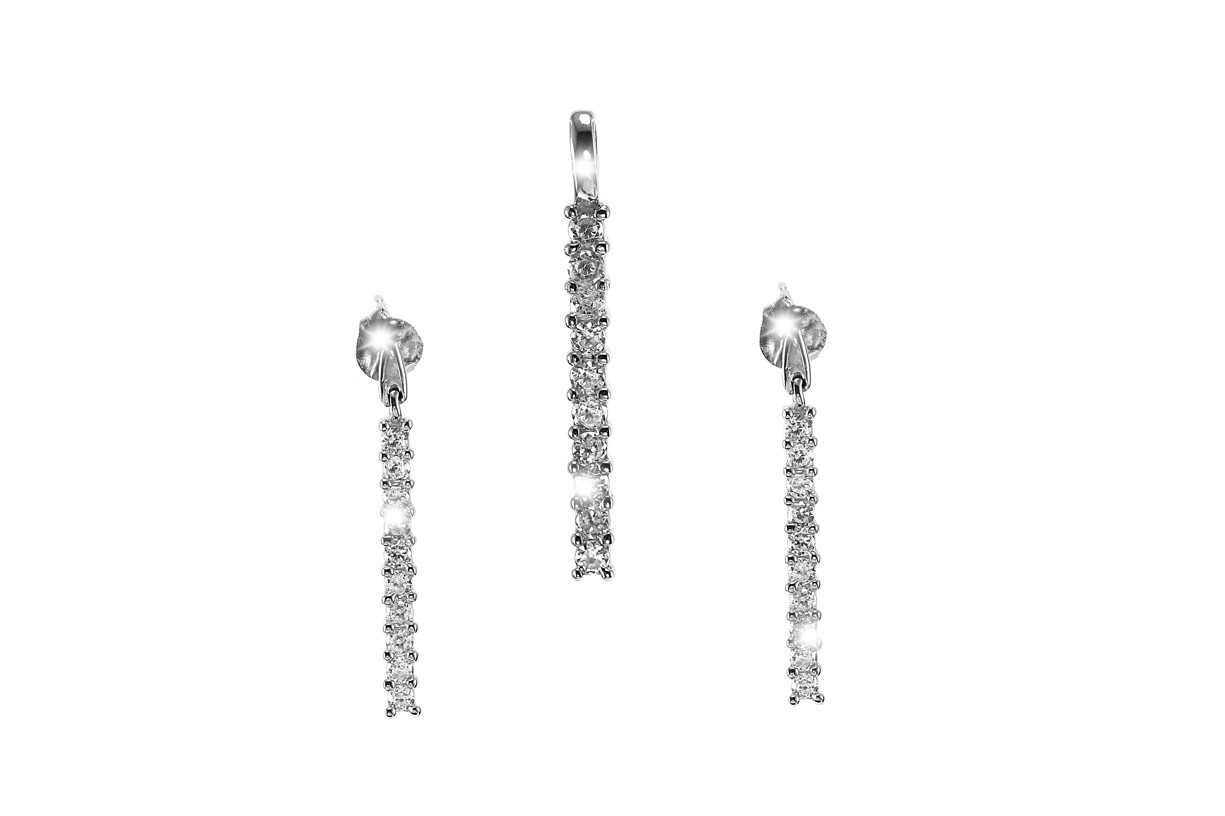 Šperky Nina - Stříbrný set 925/1000 - set ag H 055