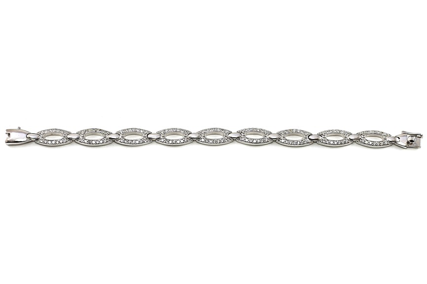 Šperky Nina - Stříbrný náramek 925/1000 - nar ag H 167