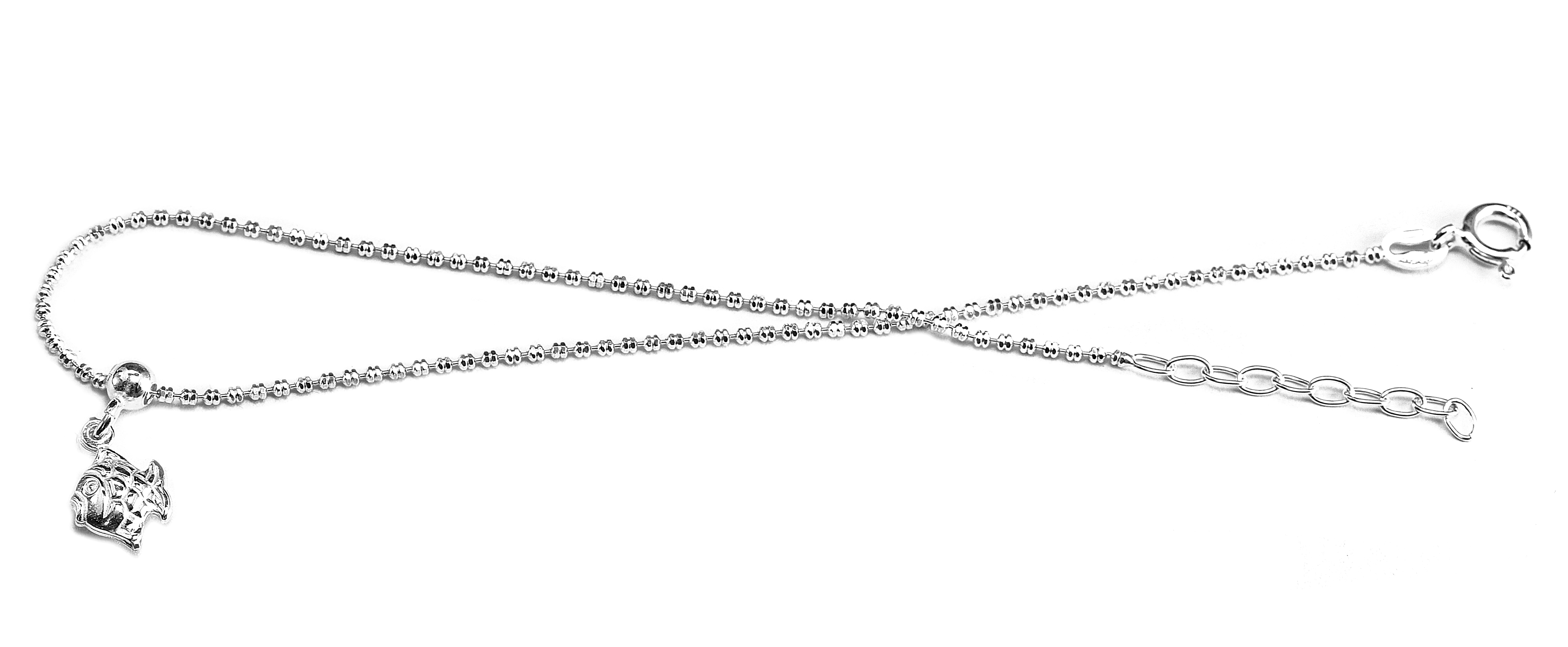 Šperky Nina - Stříbrný nákotník Rybička pro štěstí (2,3 g) 925/1000 - nak ag H 227
