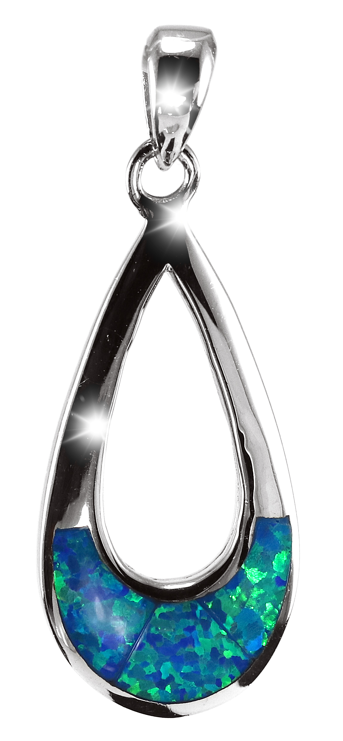 Šperky Nina - Stříbrný přívěšek opál 925/1000 - pri ag kam H 237