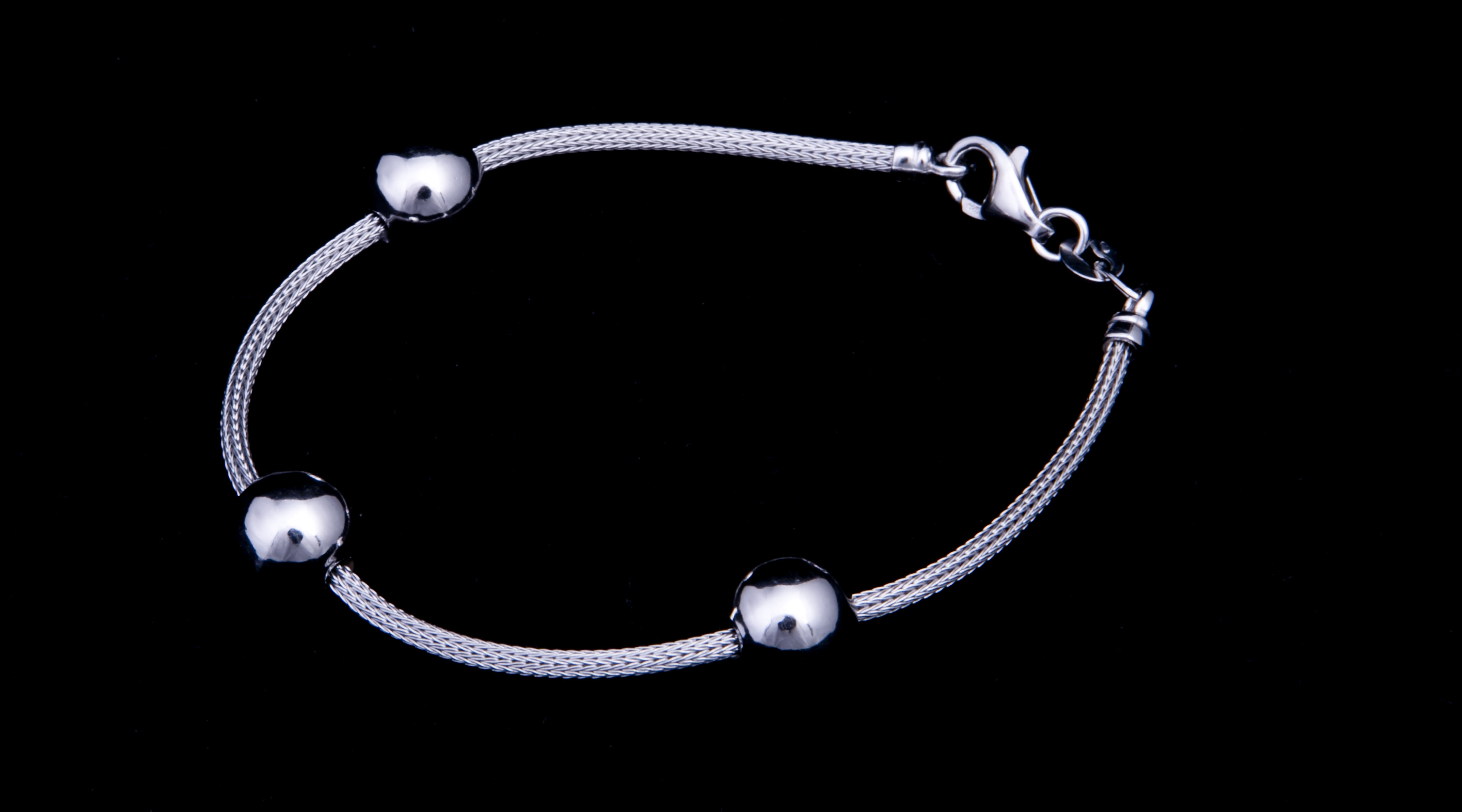 Šperky Nina - Stříbrný náramek 925/1000 - nar ag h 252