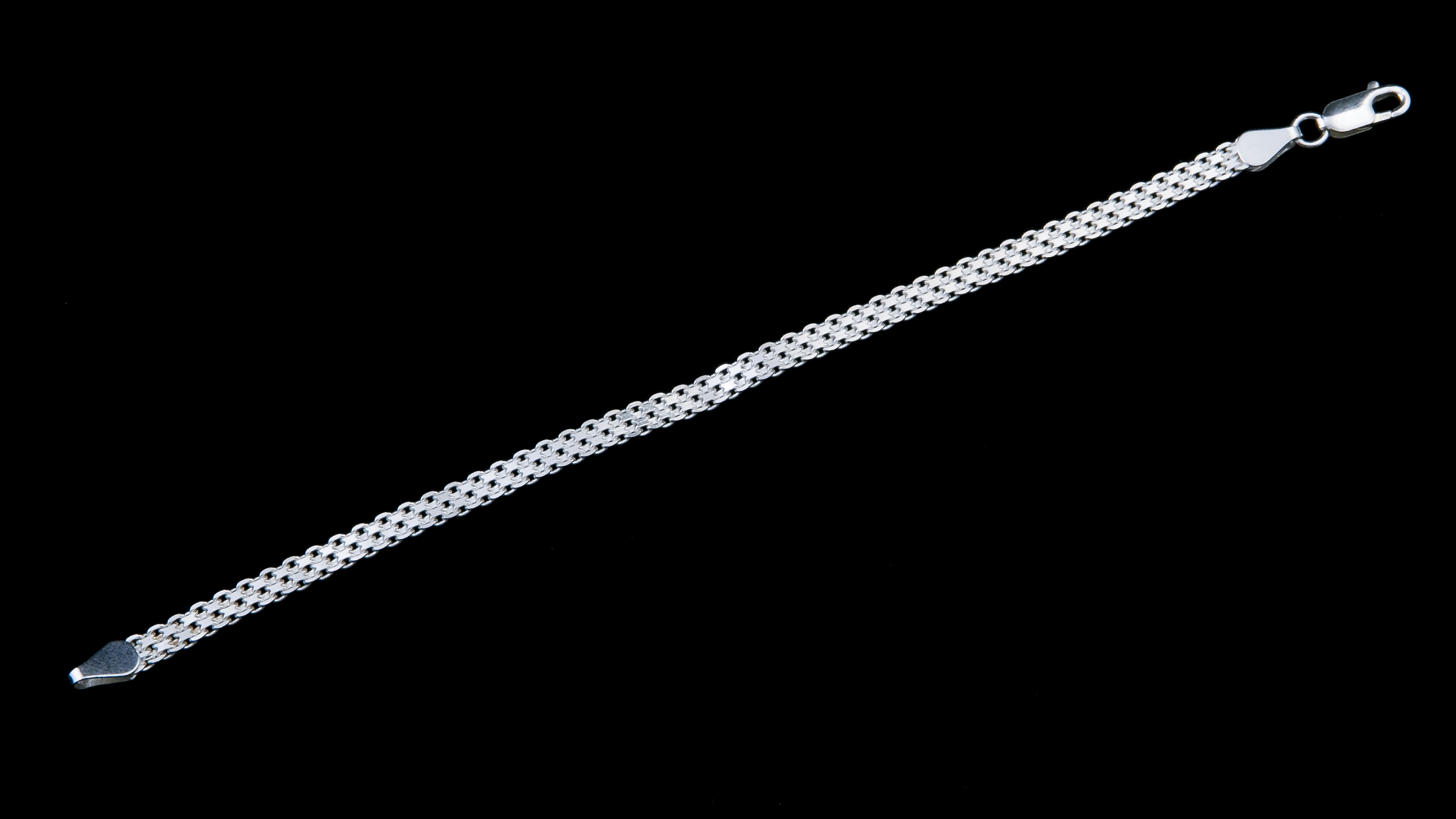 Šperky Nina - Stříbrný náramek BISMARK  - 925/1000 - nar ag H 290
