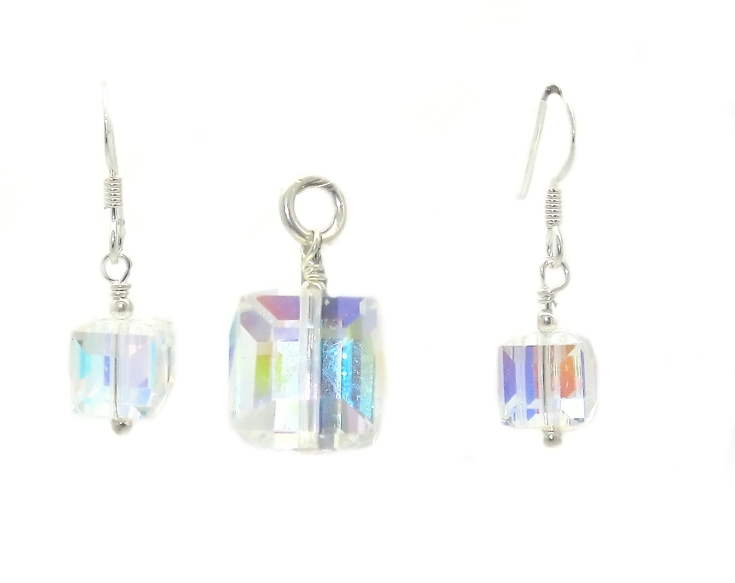 Šperky Nina - Souprava set Swarovski elements - set ag H 016