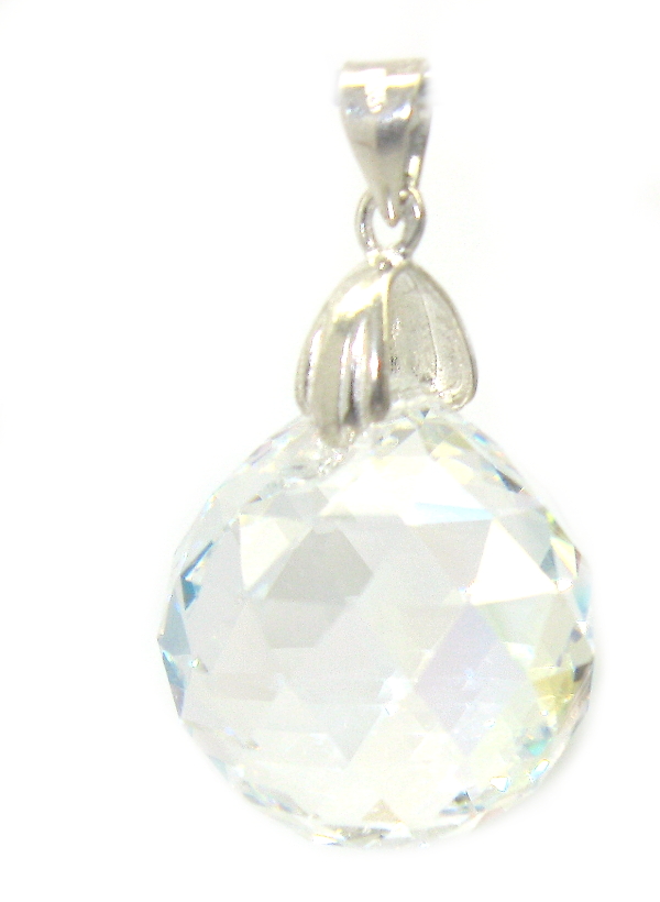 Šperky Nina - Přívěsek Swarovski krystal - pri ag kam H 023