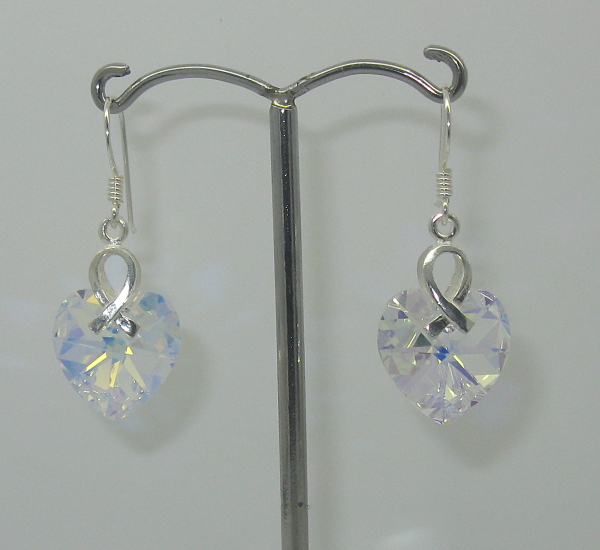 Šperky Nina - Stříbrná souprava Swarovski elements 925/1000 - set ag H 025