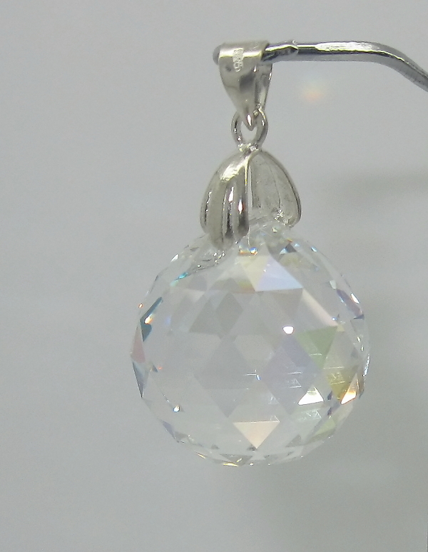 Šperky Nina - Přívěsek Swarovski krystal - pri ag kam H 023