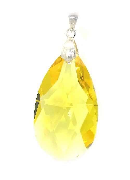 Šperky Nina - Přívěsek Swarovski krystal 925/1000 - pri ag kam H 029