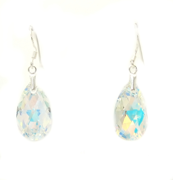Šperky Nina - Souprava Swarovski elements Kámen slza - set ag H 021