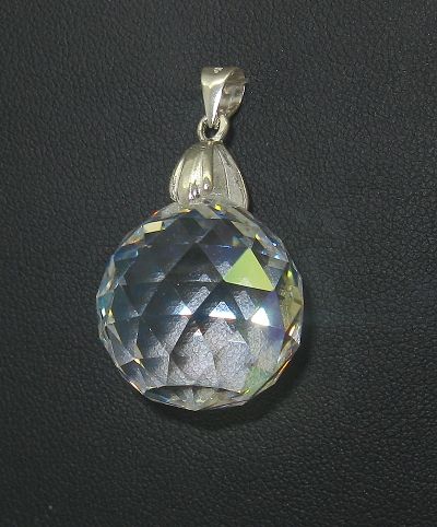 Šperky Nina - Přívěsek Swarovski krystal - pri ag kam H 023