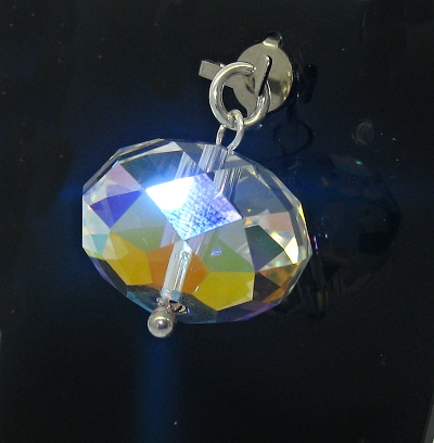 Šperky Nina - Přívěsek Swarovski krystal - pri ag kam H 037