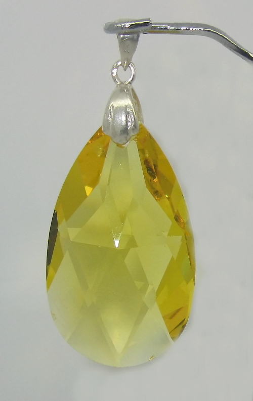 Šperky Nina - Přívěsek Swarovski krystal 925/1000 - pri ag kam H 029
