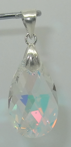 Šperky Nina - Souprava Swarovski elements Kámen slza - set ag H 021