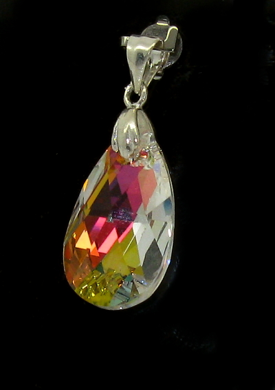 Šperky Nina - Přívěsek Swarovski krystal - pri ag kam H 040